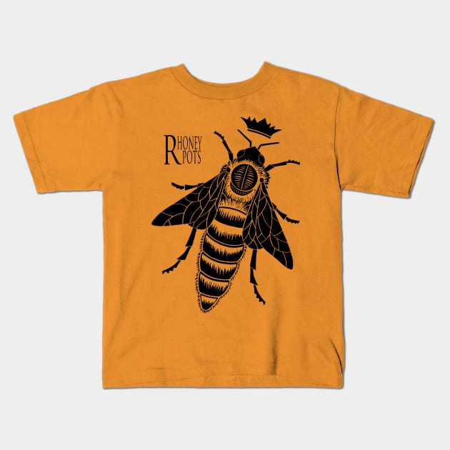 Queen Bee Kids T-Shirt by R Honey Pots